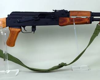 Romarm/Cugir/ CAI GP/WASR-10/63 7.62x39 Rifle SN# FM 2399, Canvas Sling, Bayonet In Scabbard, In Soft Case