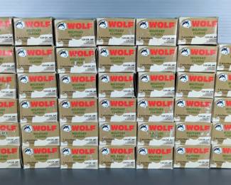 Wolf 7.62x39mm Ammo, Approx 820 Rounds, Local Pickup Only