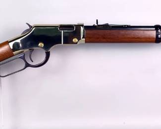 Henry Repeating Arms H004 Golden Boy .22 SLLR Lever Action Rifle SN# GB197184, Octagonal Bbl, Receiver Sock, Paperwork, In Original Box