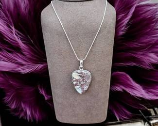 Marble Jasper Necklace  Tested