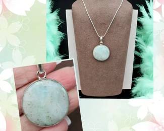 Round Hememorphite Necklace  Tested