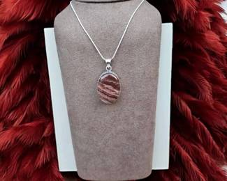 Coconut Jasper Necklace  Tested