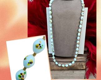 Vintage Murano Lampwork Necklace