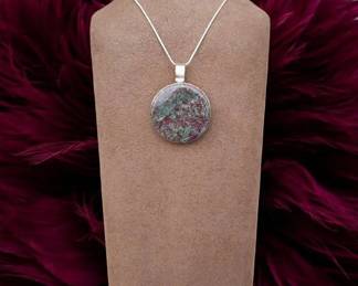 Ruby Fuchsite Necklace  Tested