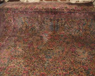 Room size Kirman rug