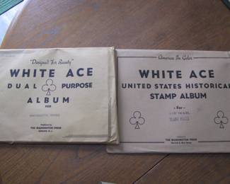 White Ace Stamp 