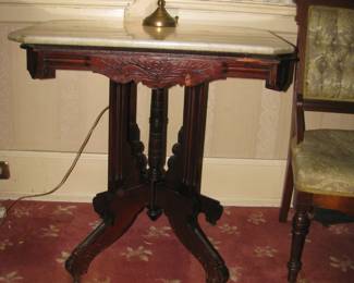 Marble top table