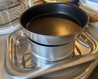 kitchen metal ware items