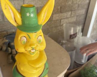 easter bunny figurine 