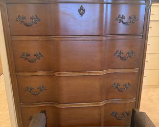 beautiful dresser and collectible perfume collection 