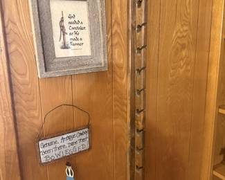 vintage items, signage