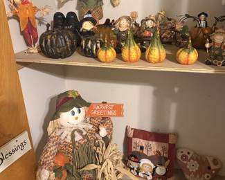 Fall and Halloween decor