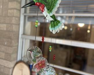 hummingbird wind chimes