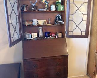 Classic Secretary Desk or Bureau bookcase