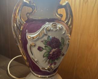 Vintage ceramic table lamp