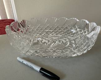 Waterford crystal centerpiece bowl