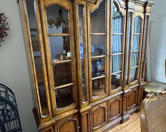Matching china cabinet
