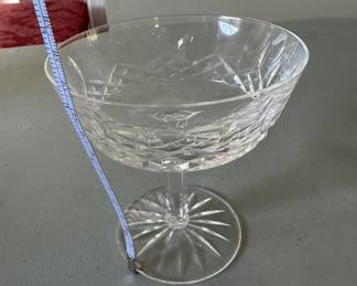 (10) Waterford Lismore sherbet/champagne glasses