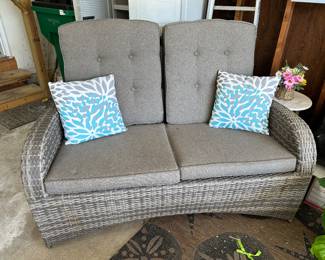 Patio loveseat