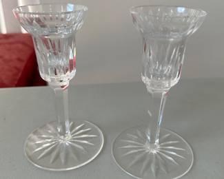 Waterford Lismore candlesticks