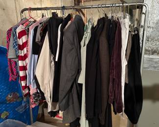 Men's, women's and girls clothing and shoes......