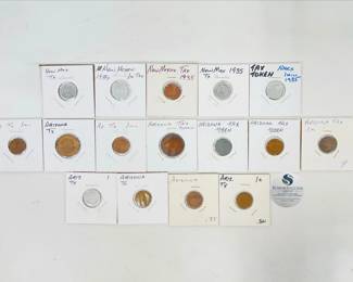 Arizona & New Mexico Tax Tokens