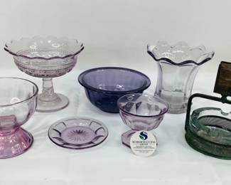 More Purple Glassware
