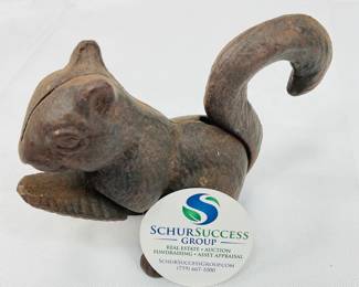 Cast-Iron Squirrel Nutcracker
