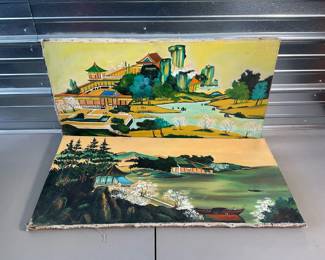 Asian Landscapes on Canvas