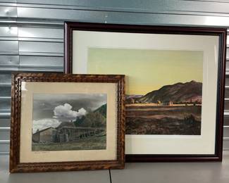 Peter Hurd "Valley in October"