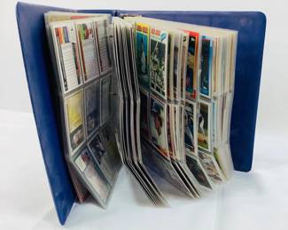 Binder of Baseball Cards