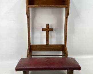 Vintage Church Kneeler