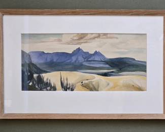 Mary Back Desert Panoramic