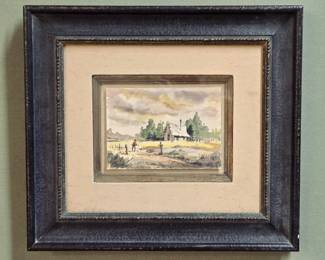 Loyal Mayer Vintage Watercolor