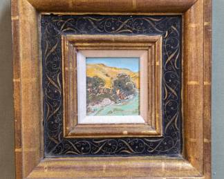 Don Burgess Landscape With Trees and Water