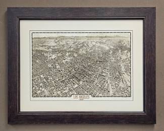 Los Angeles Vintage Map Print