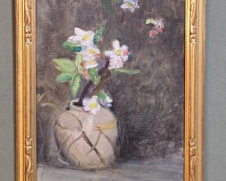 Elanor Colburn Still Life With Apple Blossoms