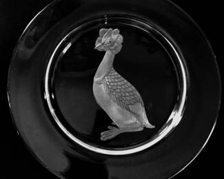 Steuben Audubon Plate