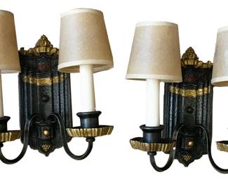 1920's S&A Sconces