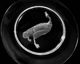 Steuben Audubon Plate