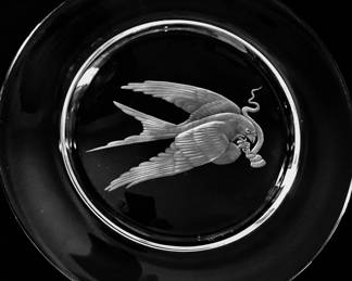 Steuben Audubon Plate