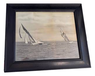 Burton photo of 1928 Yacht race