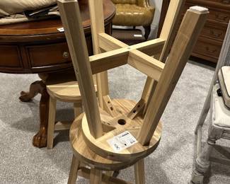 Wooden stools, furniture