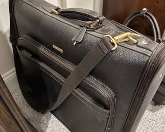 Brooks Brothers leather luggage