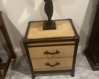 Trunk inspired end table