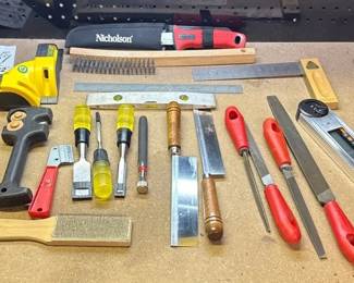 Chisel File Tool Lot