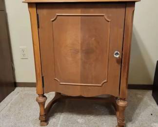 Vintage Sewing Machine Cabinet