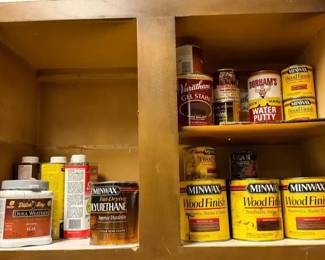 Mystery Lot of Wood Finish and Stripper