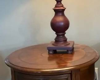 End Table and Lamp
