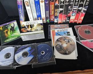 Star Wars VHS, CDS More